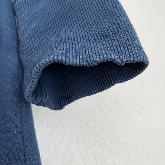 PINK Victoria's Secret French Terry Cloth Swim Cover Up Dress, Navy, Size Small - Picture 4 of 11